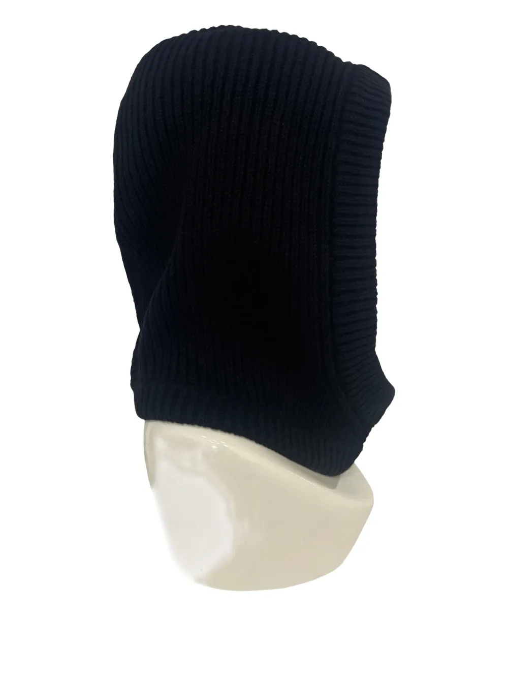 Rick Owens Cashmere-blend Balaclava In Black