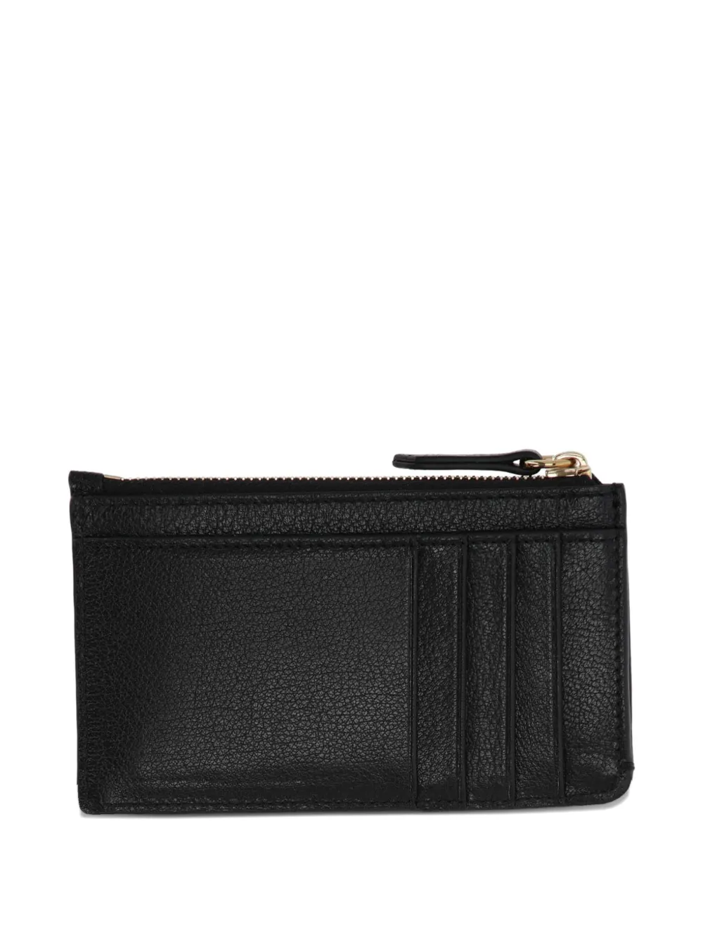 Chloé zip logo wallet - Zwart