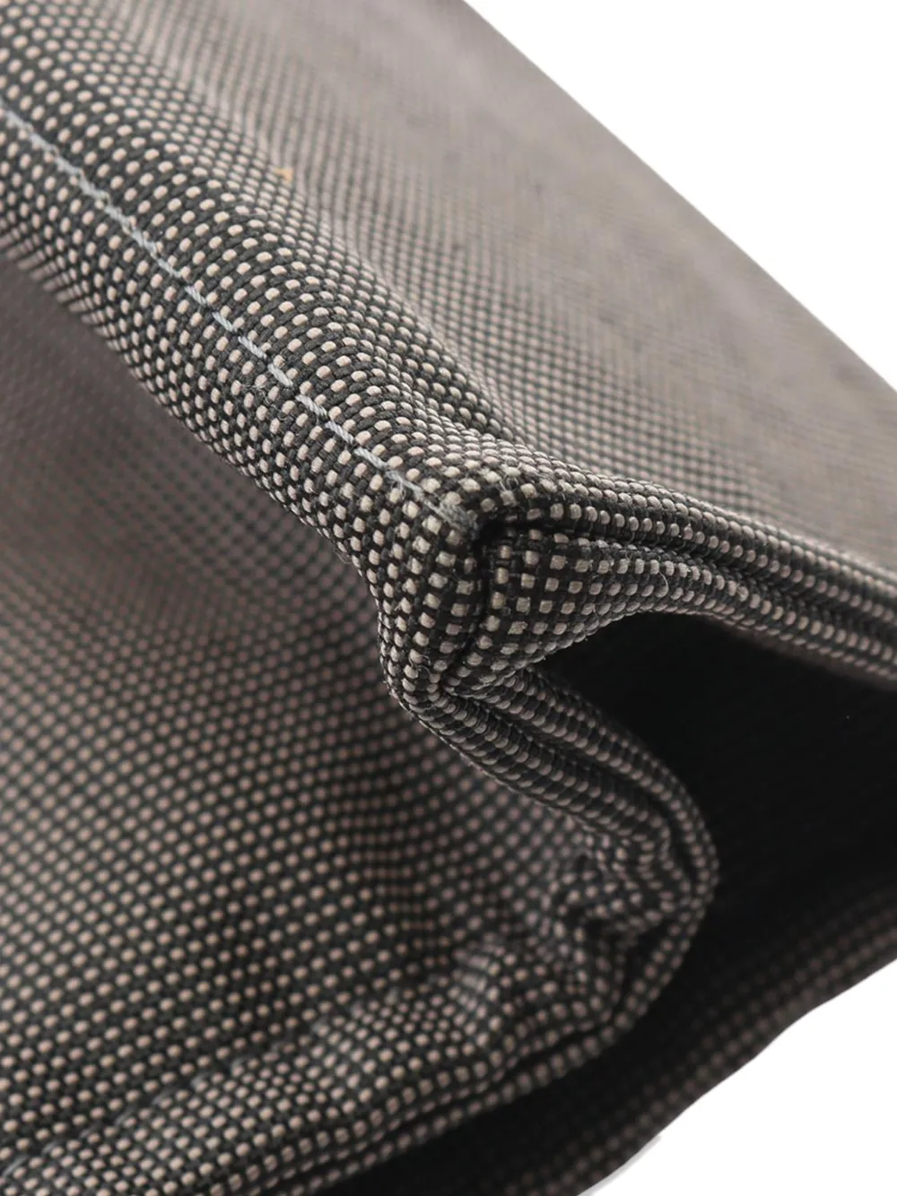 Pre-owned Hermes 20th Century Canvas Herline Mm Tote Bag In Gray