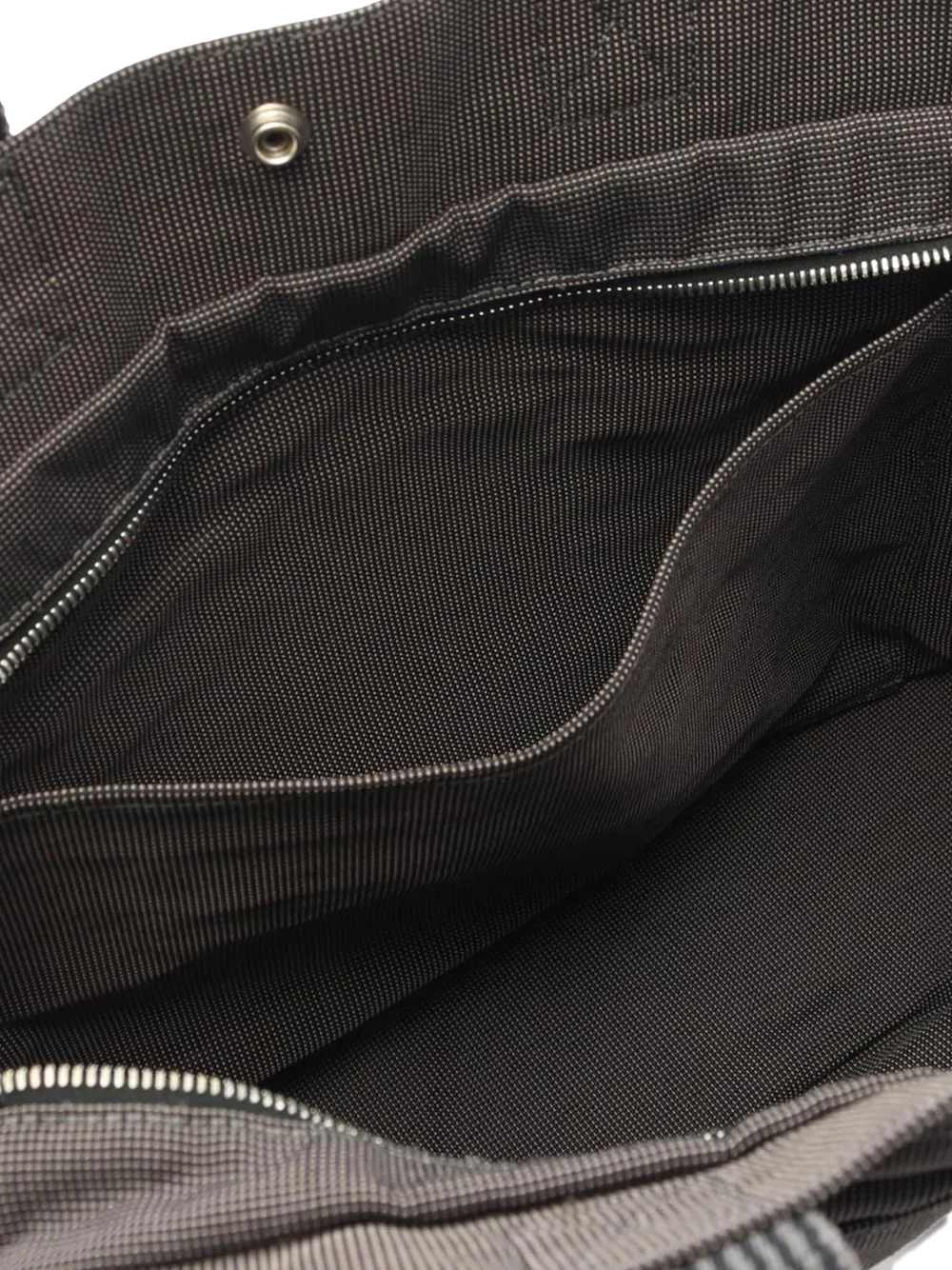 Pre-owned Hermes 20th Century Canvas Herline Mm Tote Bag In Gray