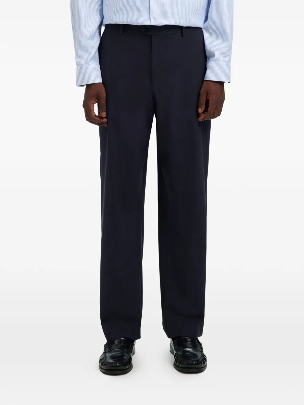 SELECTED button closure trousers | Blue | Image 1