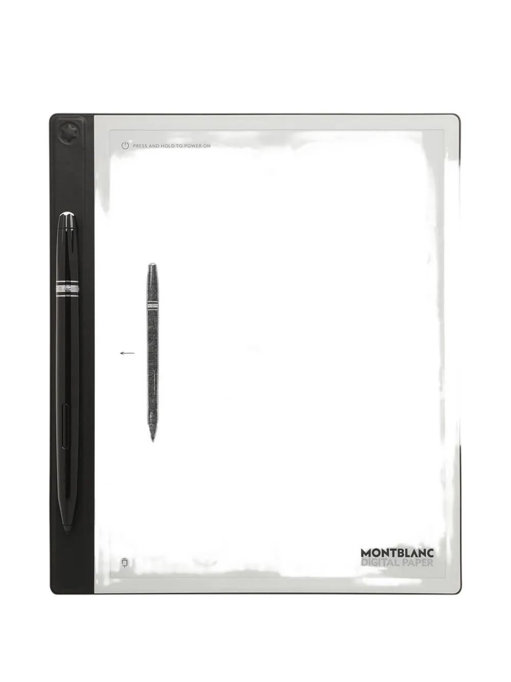 Montblanc Logo-engraved Digital Paper (set Of Four) In White