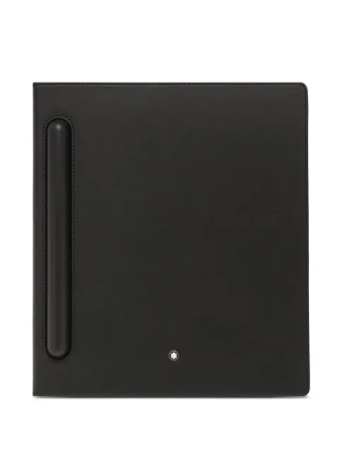 Montblanc paper folio leather notebook case
