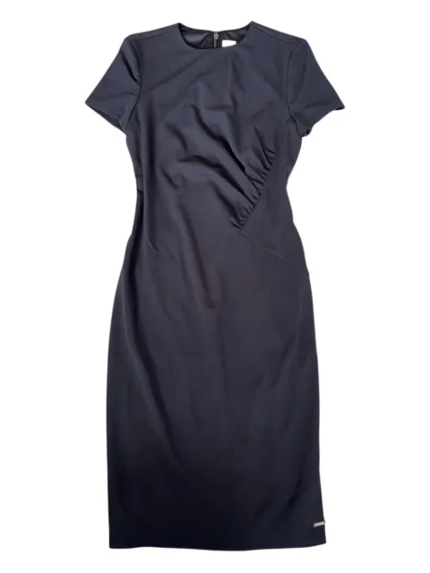 Calvin Klein crew-neck midi dress