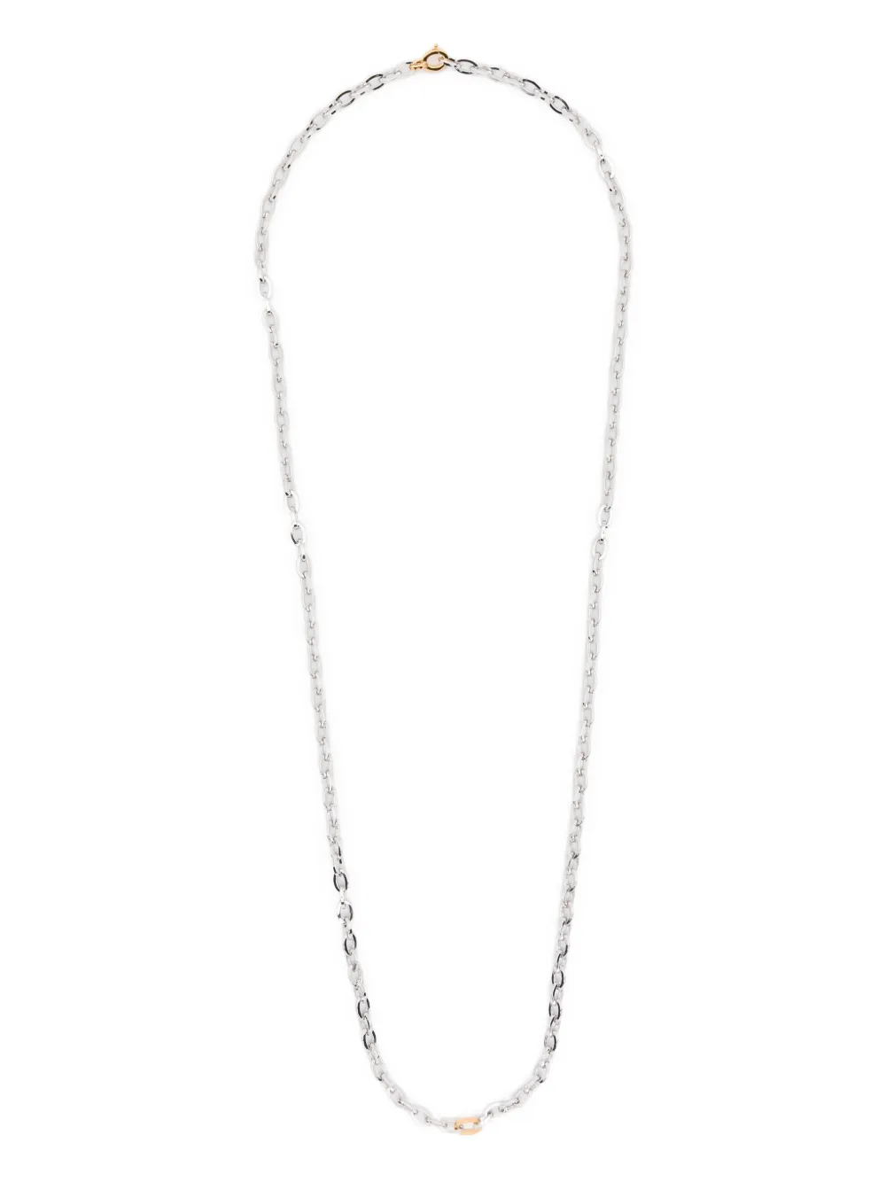 TOTEME bi-colour chain necklace - Argento