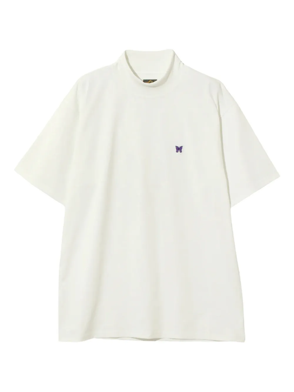 Needles logo-embroidered T-shirt | White | Image 1