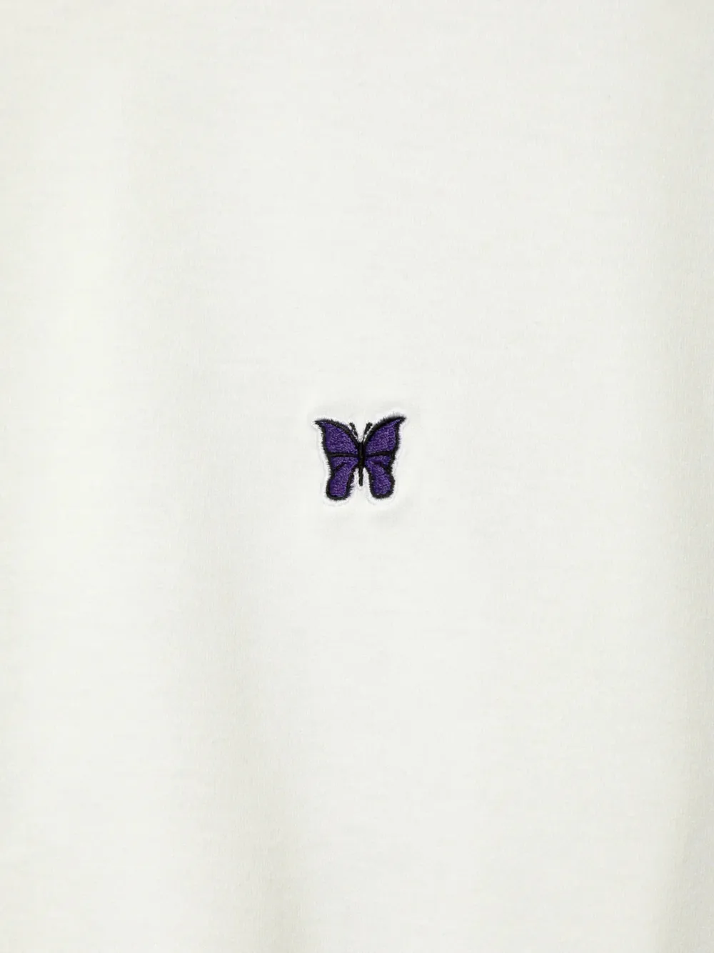  Needles Logo-embroidered T-shirt - White 