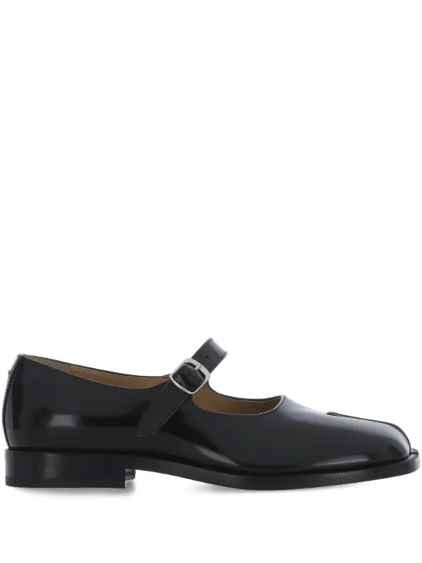 Maison Margiela tabi フラット期 size41 Maison Margiela Sapato Flat Tabi De Couro Com Fivela | Preto