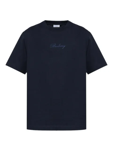 Burberry embroidered T-shirt