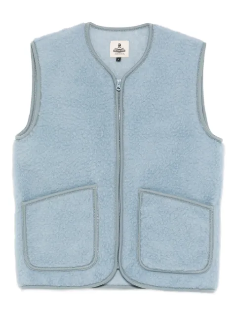 COLD BREAKER patch-pocket zip-up gilet