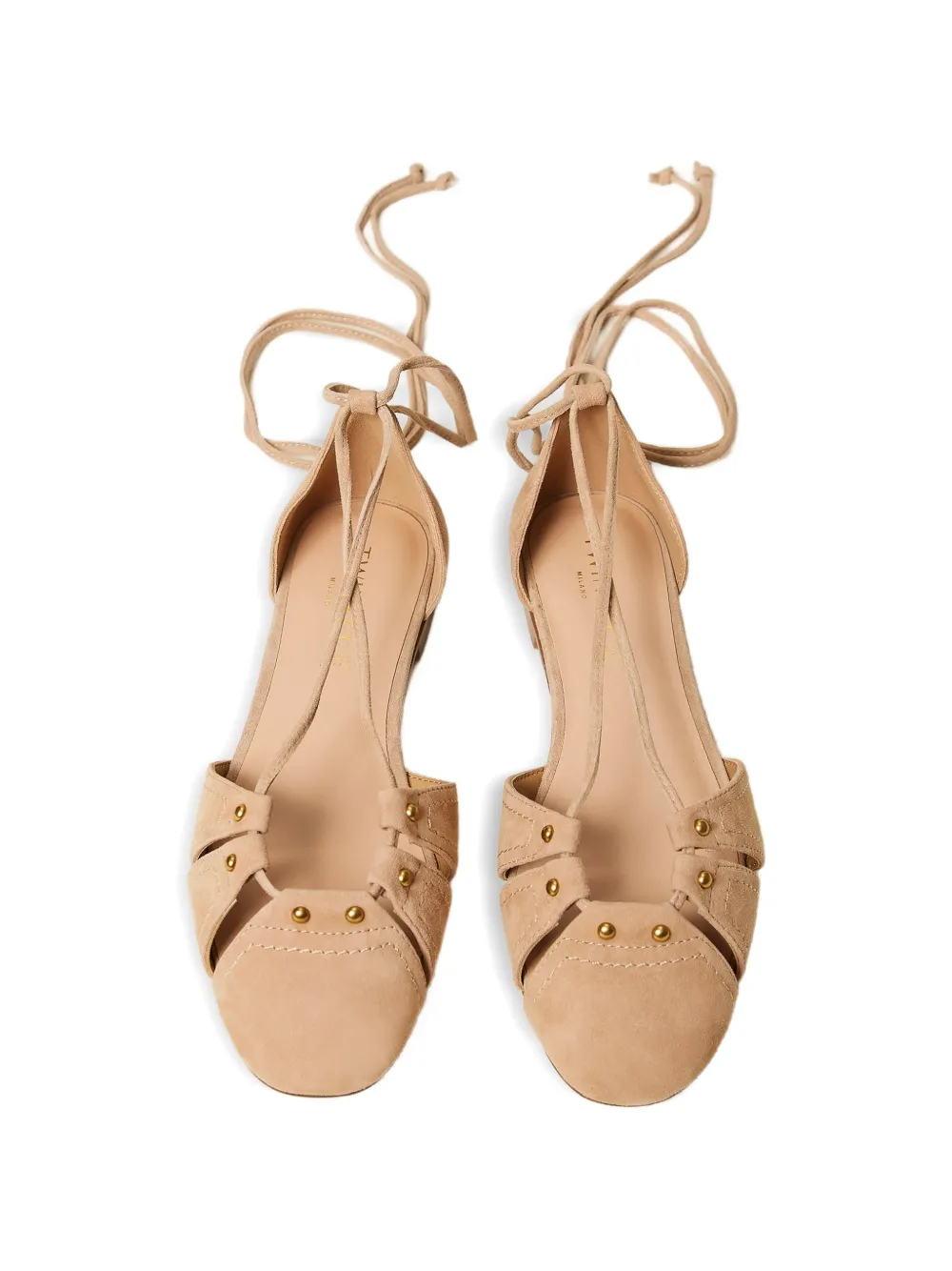 TWINSET cut-out ballet falts Beige
