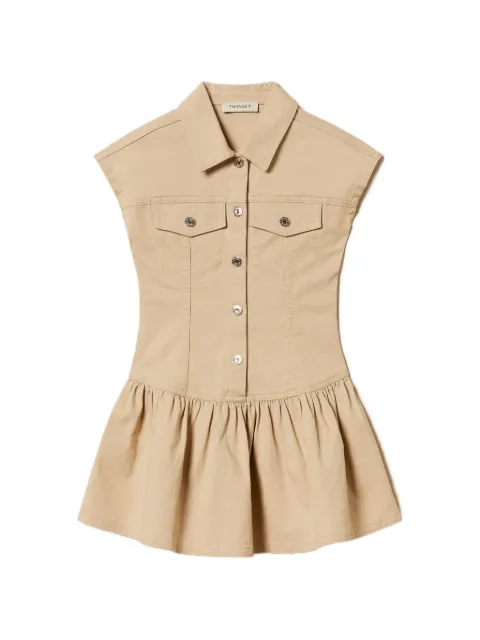 TWINSET Kids tiered shirt dress