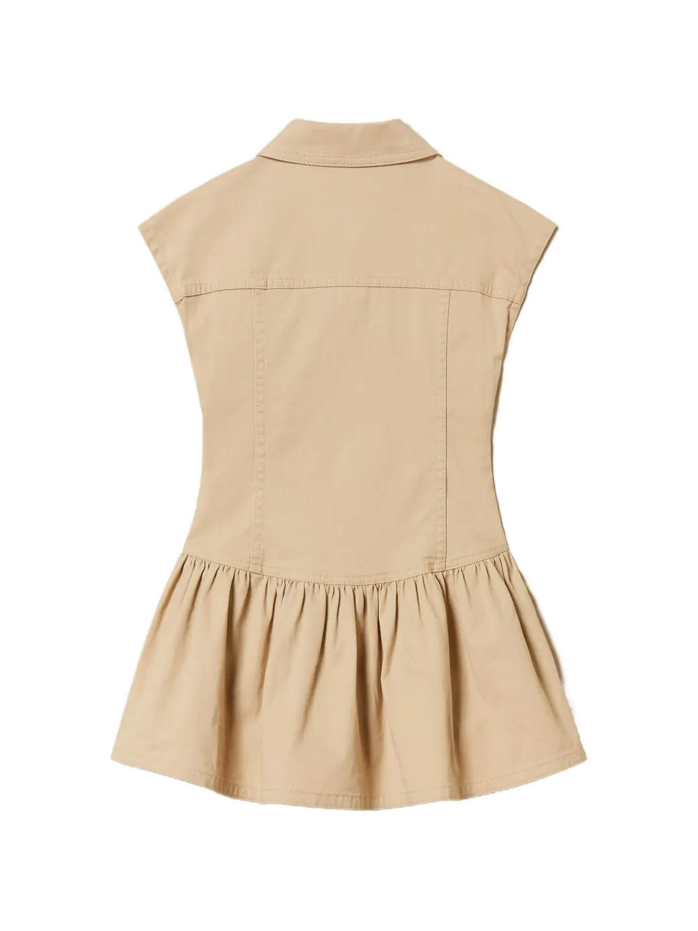 Tiered Shirt Dress