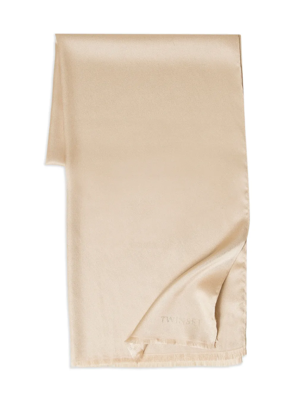 TWINSET Sciarpa con motivo intrecciatotre - Toni neutri