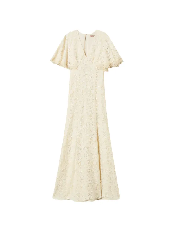 TWINSET maxi lace dress | 38