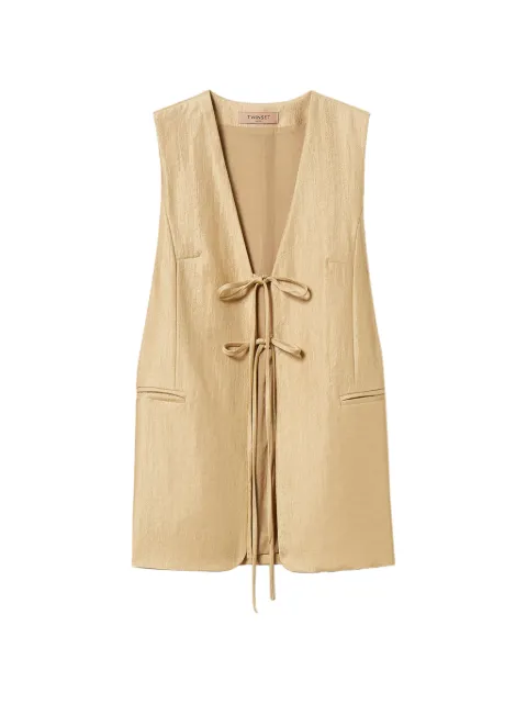 TWINSET blazer à col v