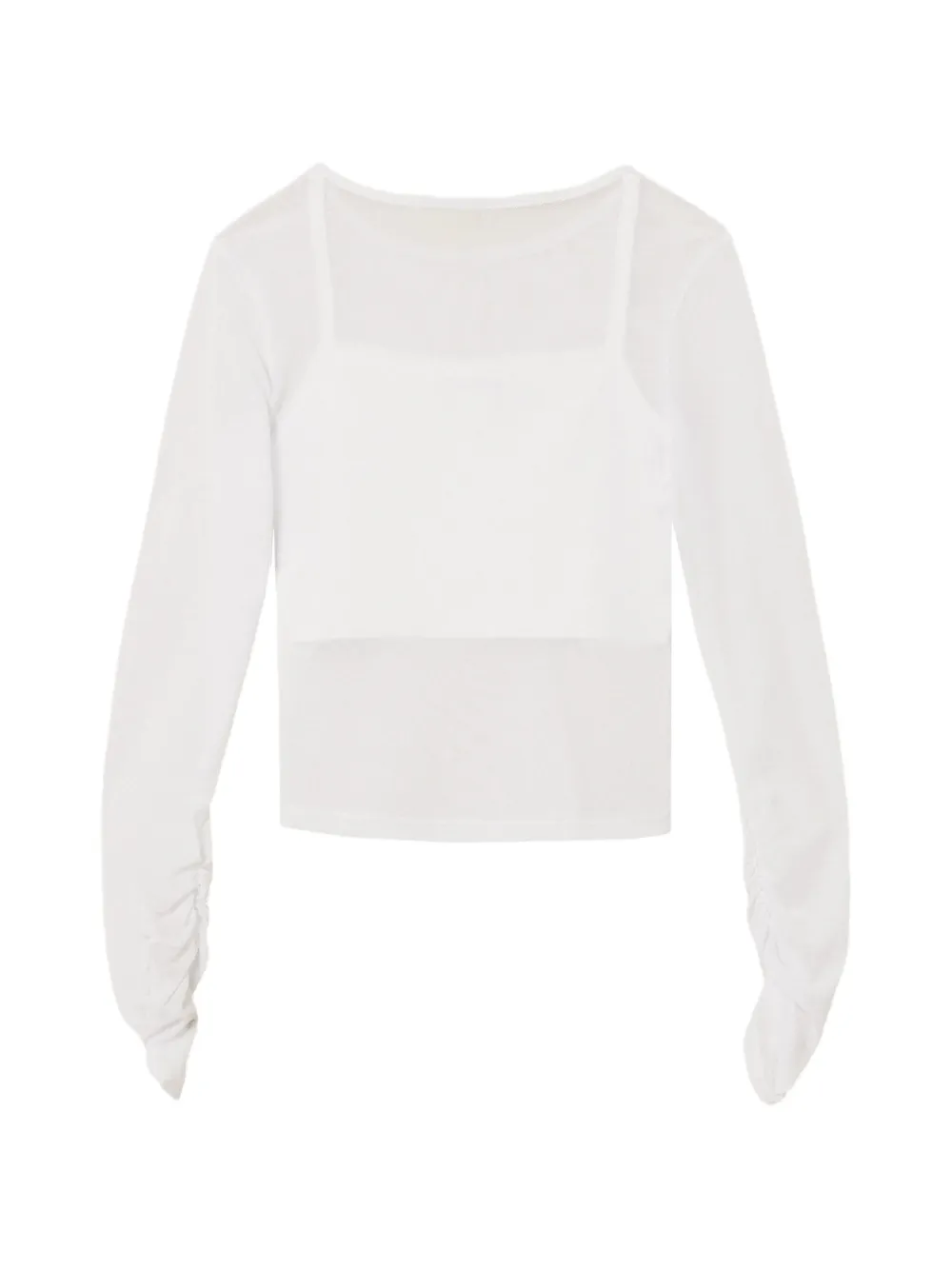 TWINSET Kids Tulen top Wit