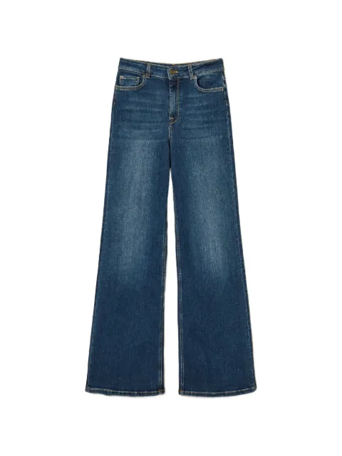 TWINSET five-pocket wide-leg jeans