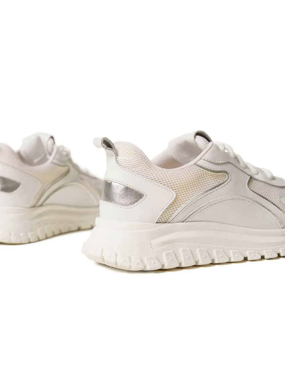 TWINSET Kids Leren sneakers Wit