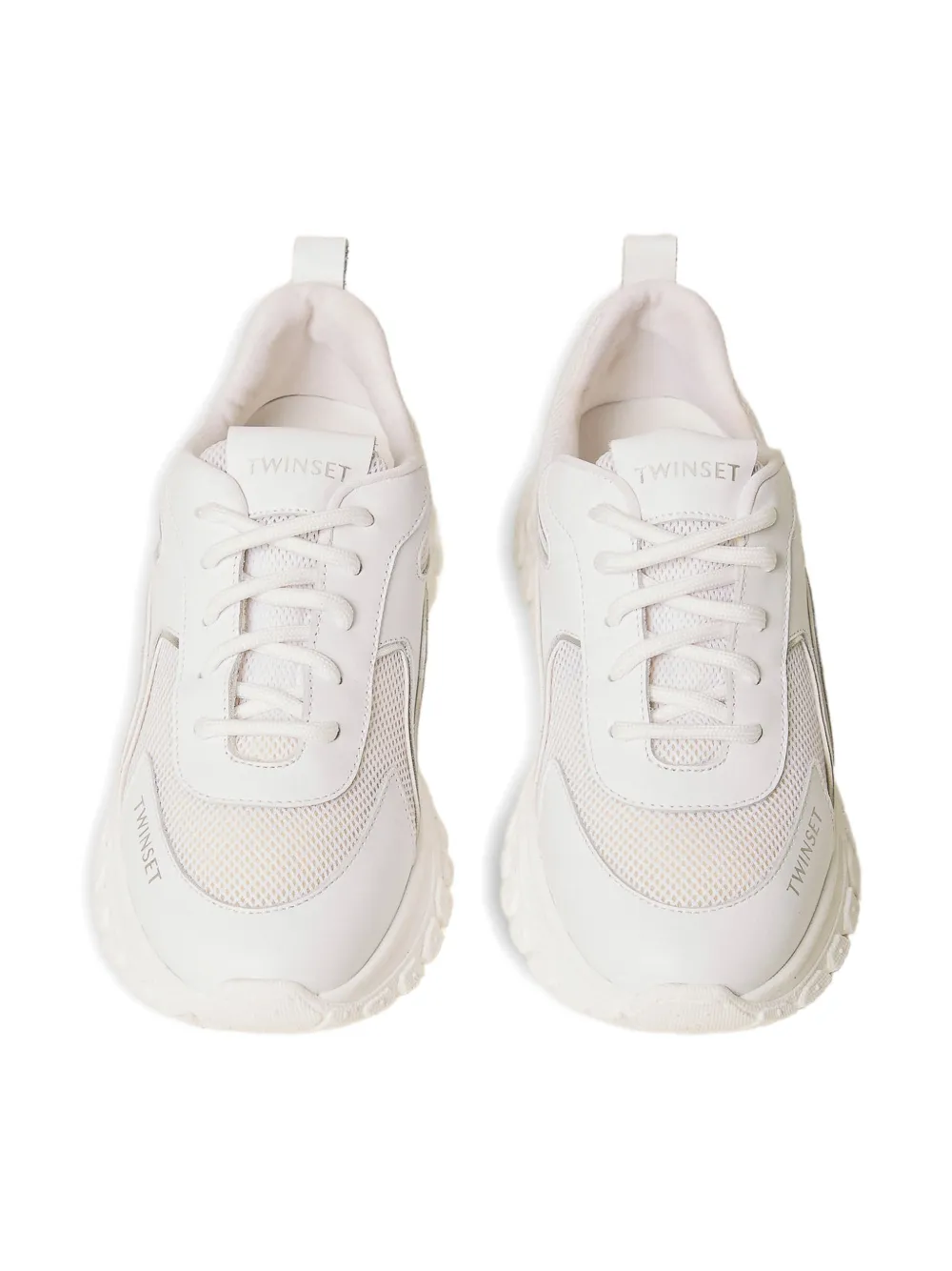 TWINSET Kids Leren sneakers Wit