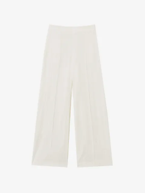 TWINSET embroidered palazzo trousers