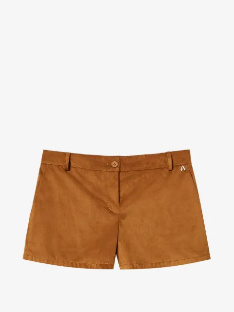 TWINSET suede shorts with pockets