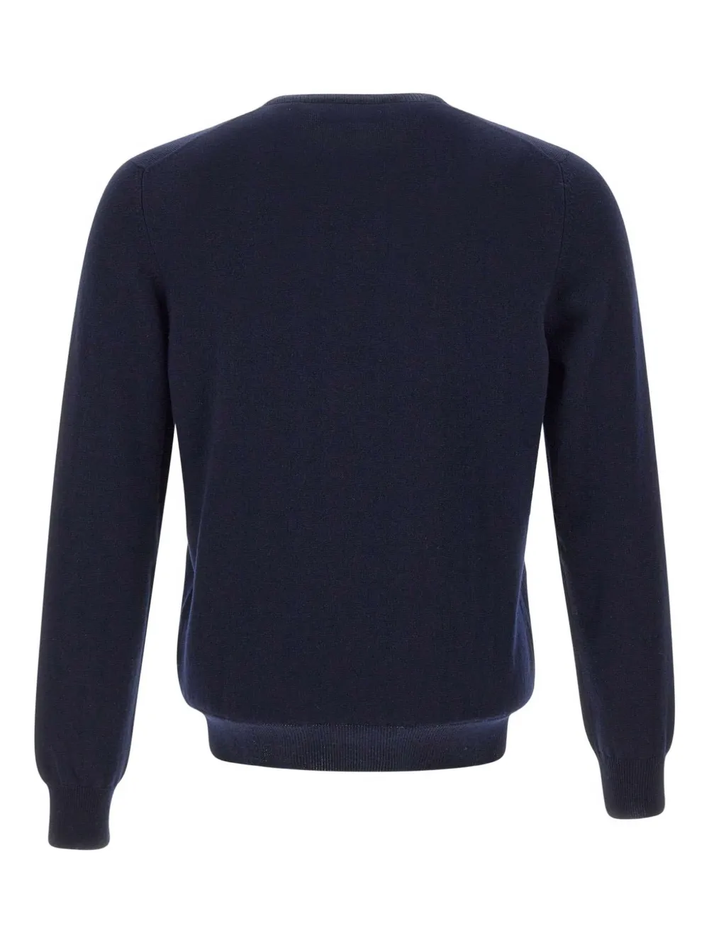 Gran Sasso crew-neck ribbed-knit sweater - Blauw