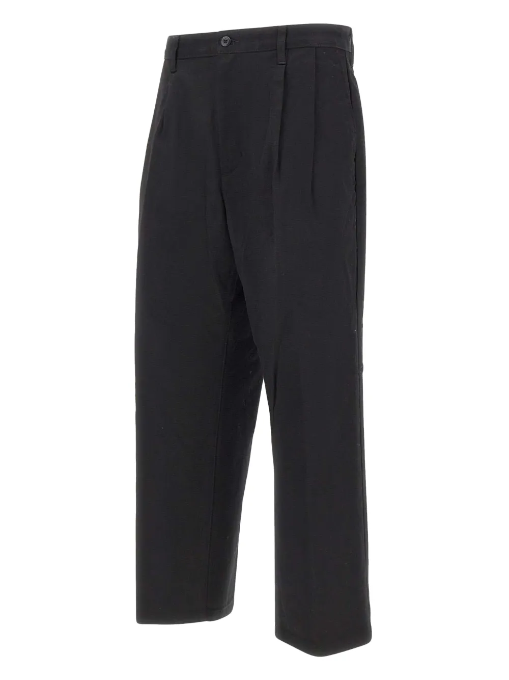  Carhartt Wip Logo-patch Trousers - Black 