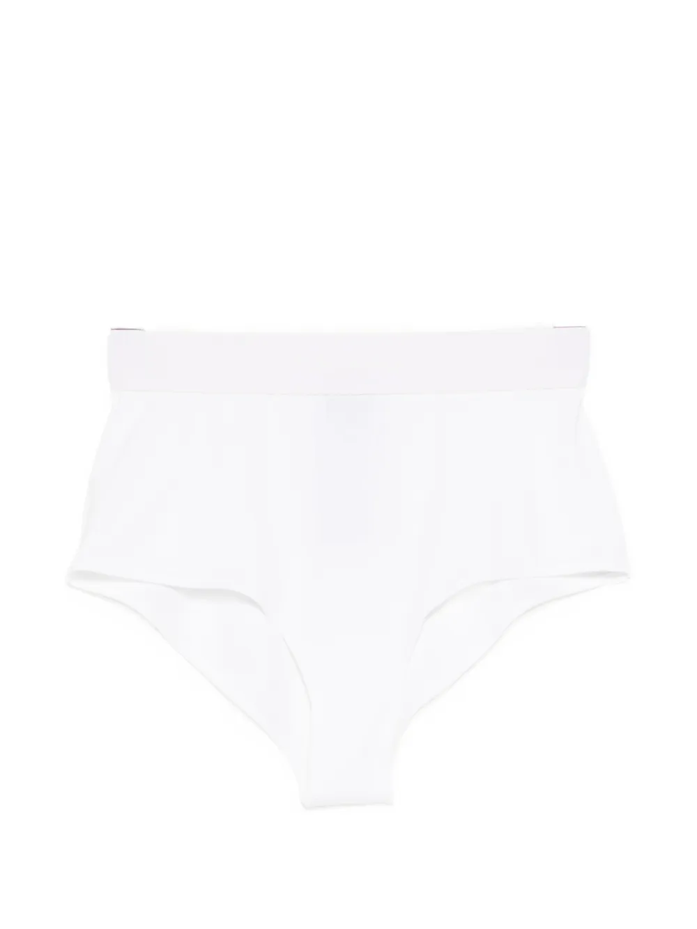 TOM FORD logo-waistband brief - Bianco