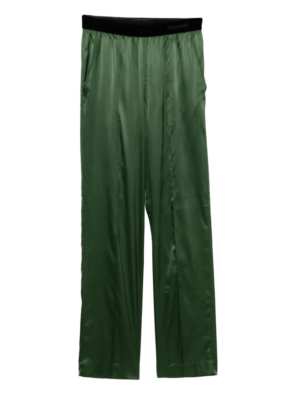 TOM FORD Pantaloni in raso - Verde