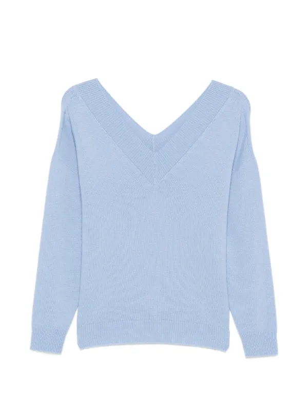 Tom Ford V-neck Sweater in Blue
