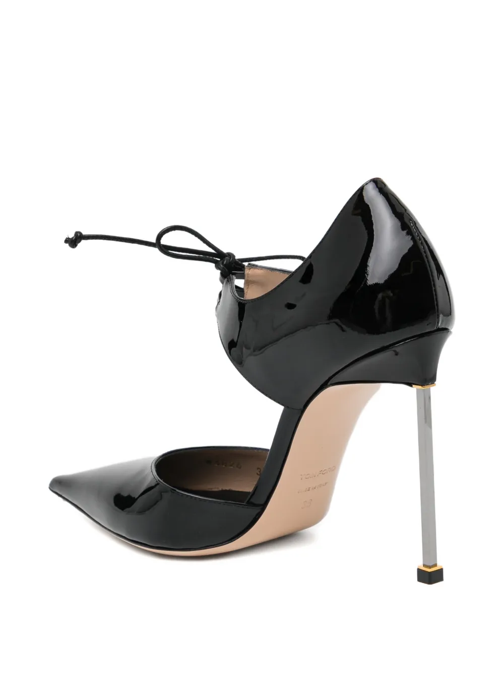 TOM FORD 85 mm leren pumps Zwart