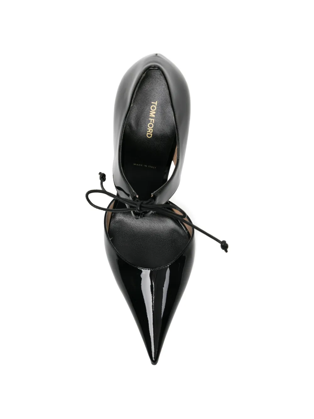 TOM FORD 85 mm leren pumps Zwart