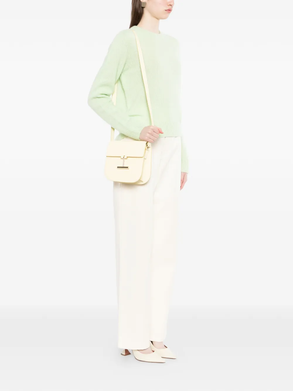 TOM FORD t-bar shoulder bag - Geel