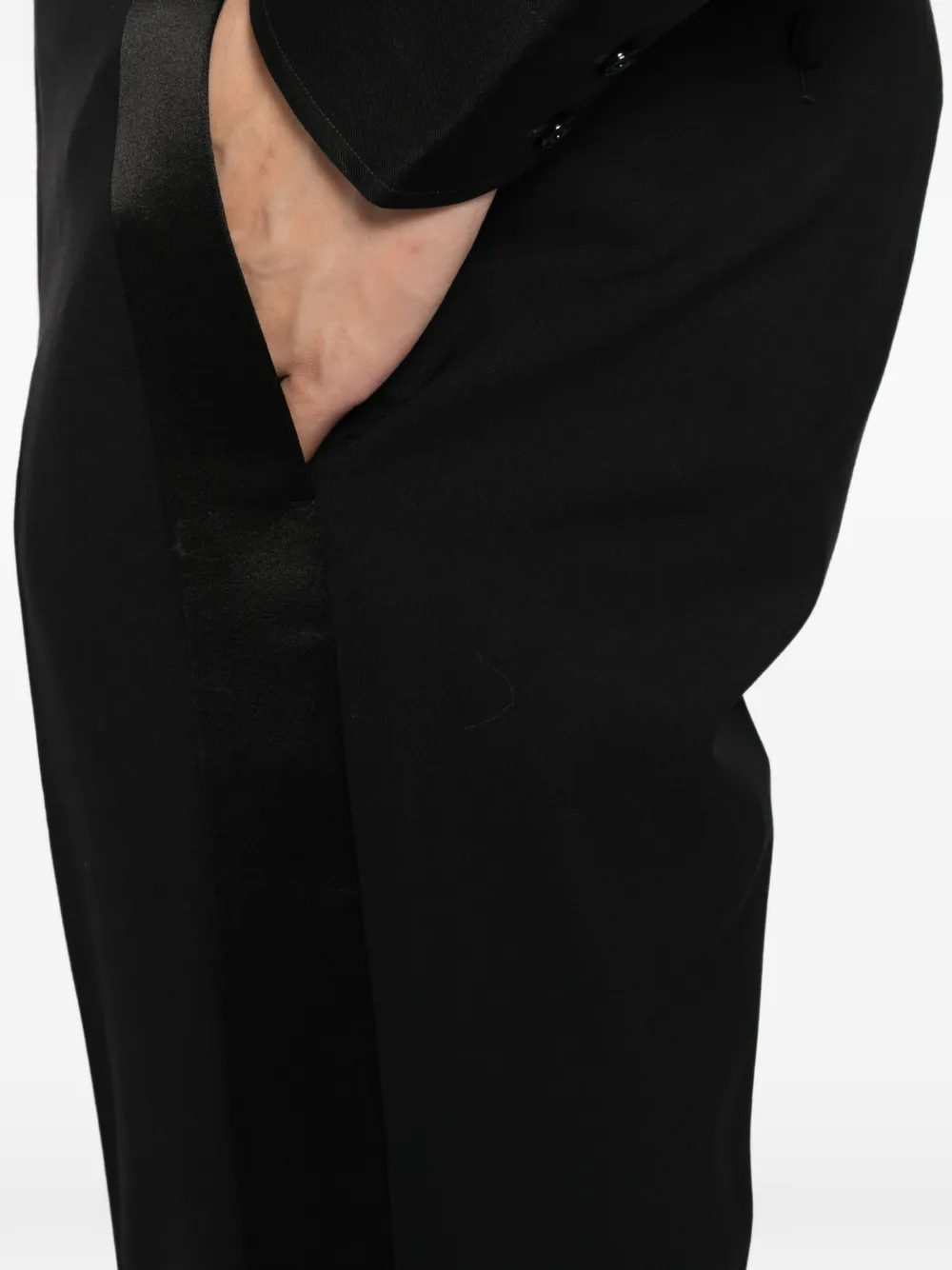 TOM FORD Shelton wollen pantalon Zwart