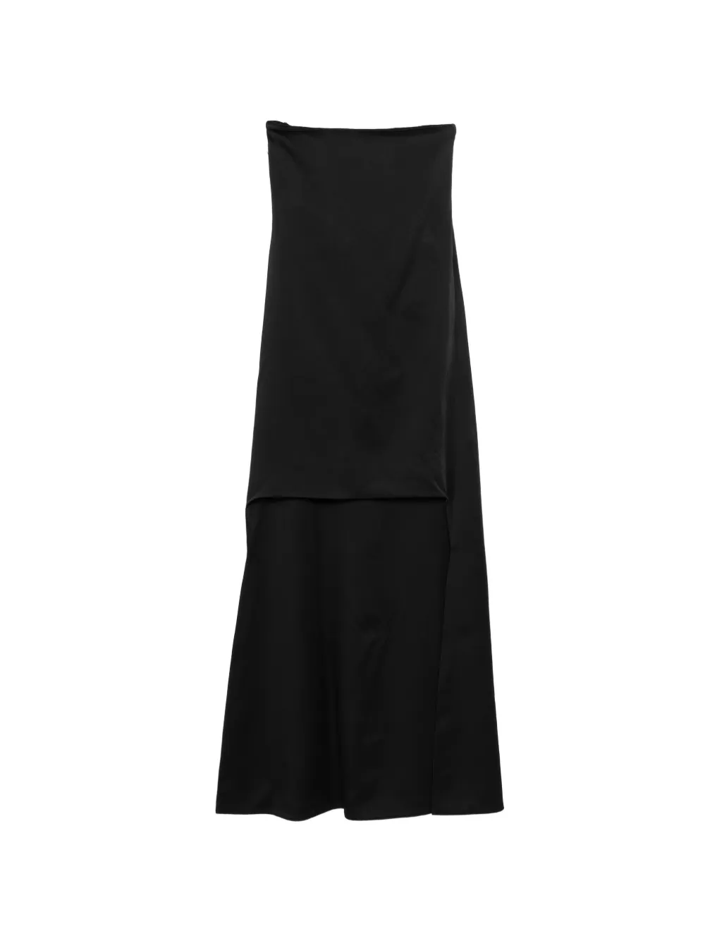 TOM FORD strapless high-low dress - Nero