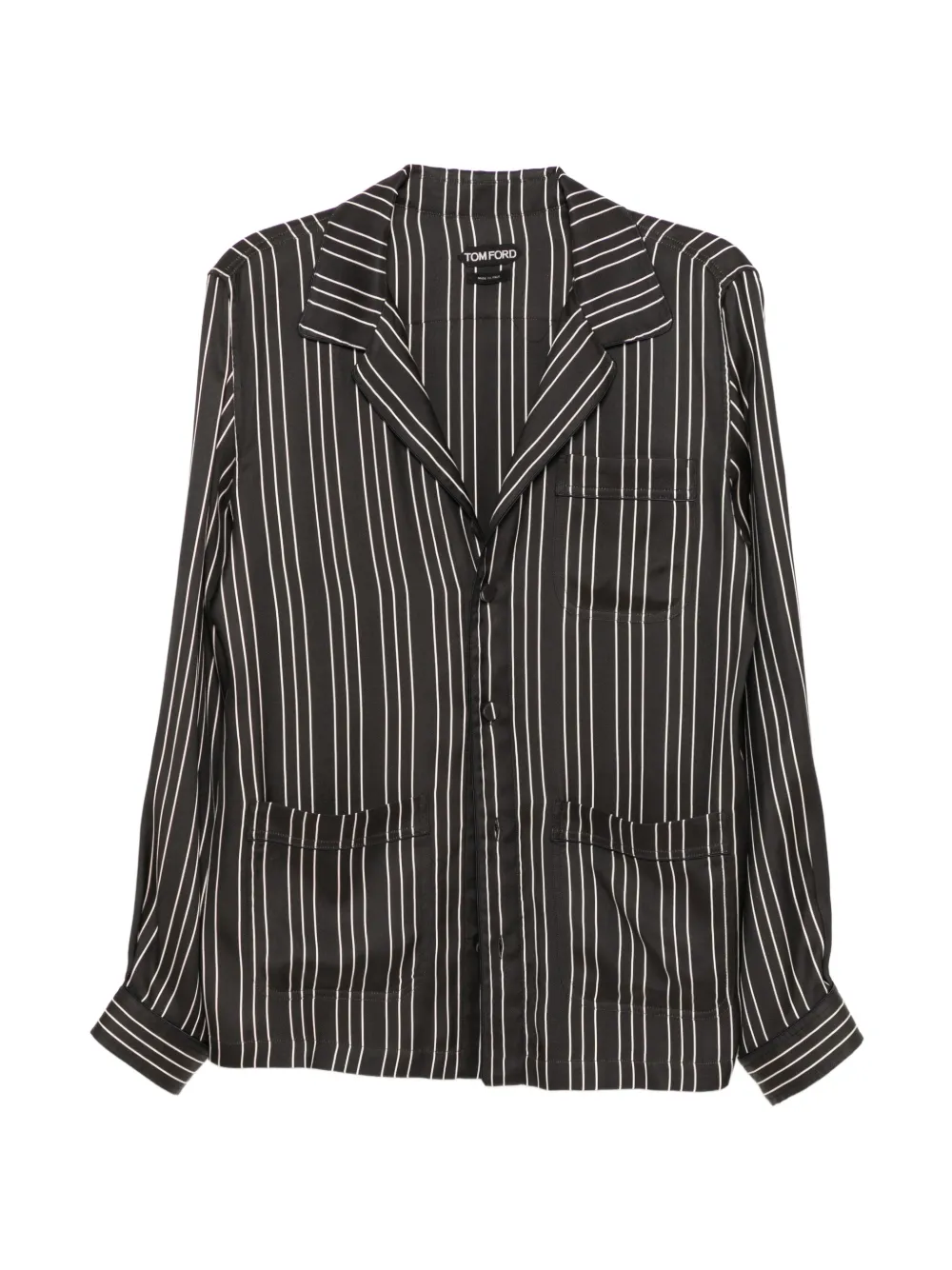 TOM FORD striped shirt - Nero