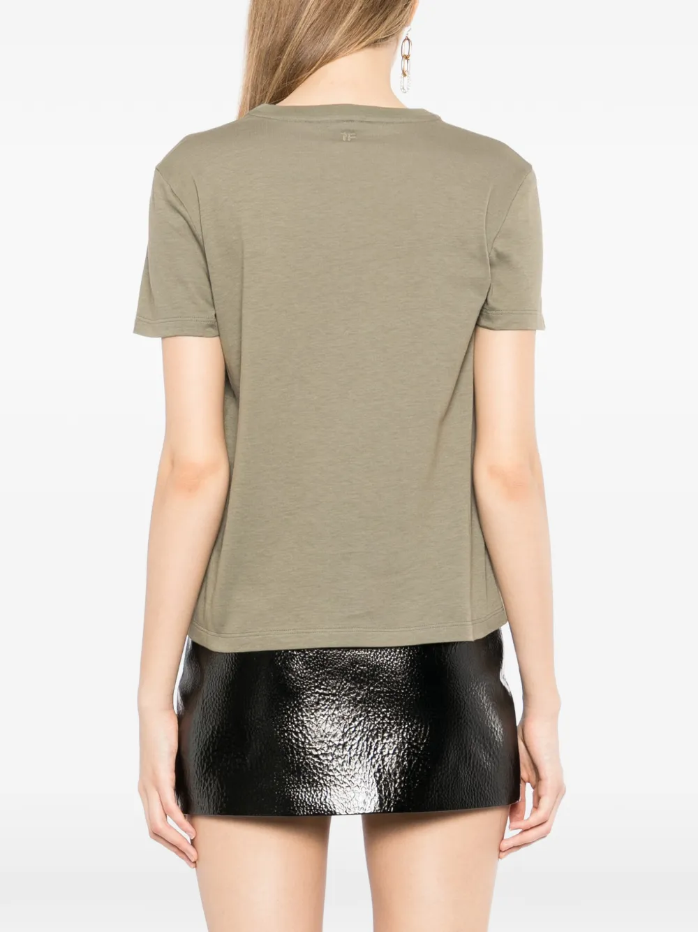 TOM FORD T-shirt met ronde hals Groen