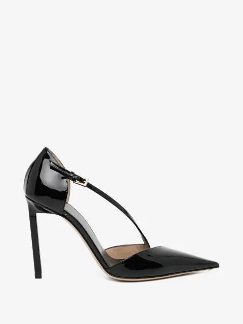 TOM FORD buckle leather pumps