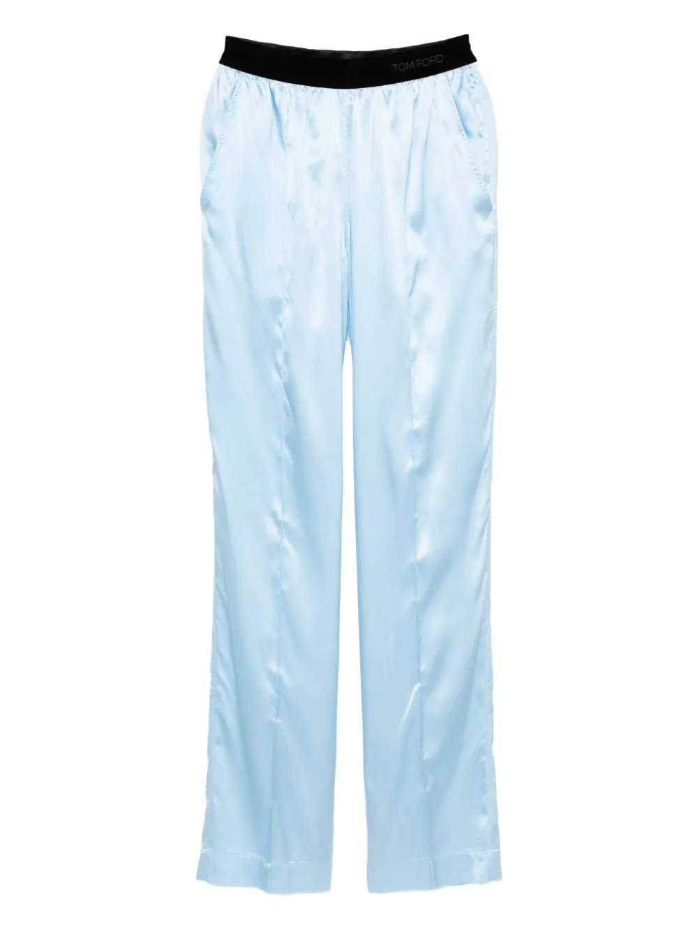 TOM FORD Pantaloni in raso - Blu
