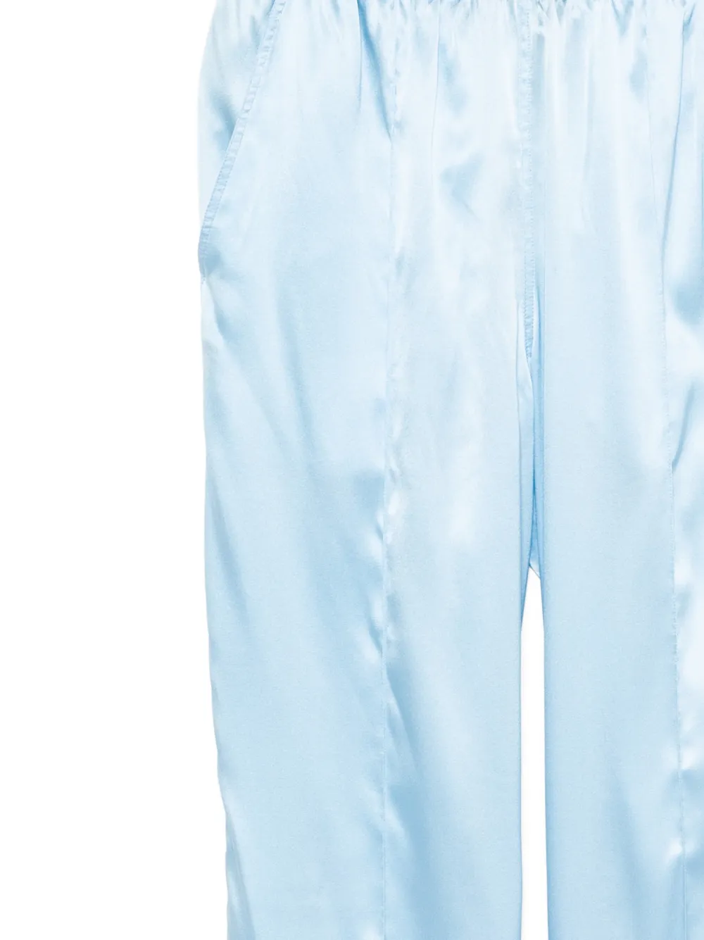  Tom Ford Pantalones De Satén - Azul 