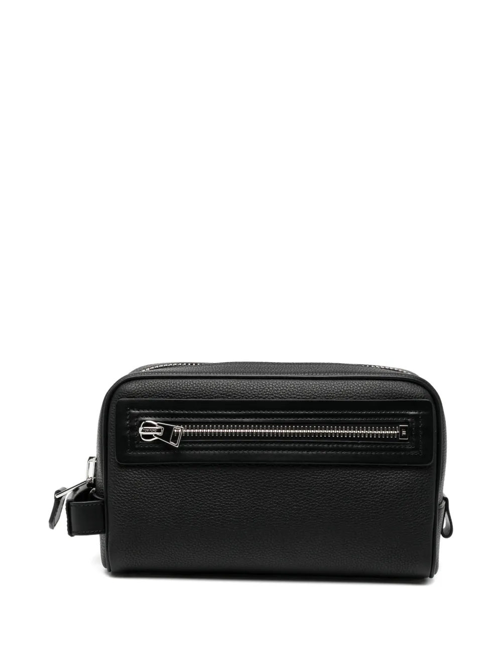 TOM FORD leather wash bag - Zwart