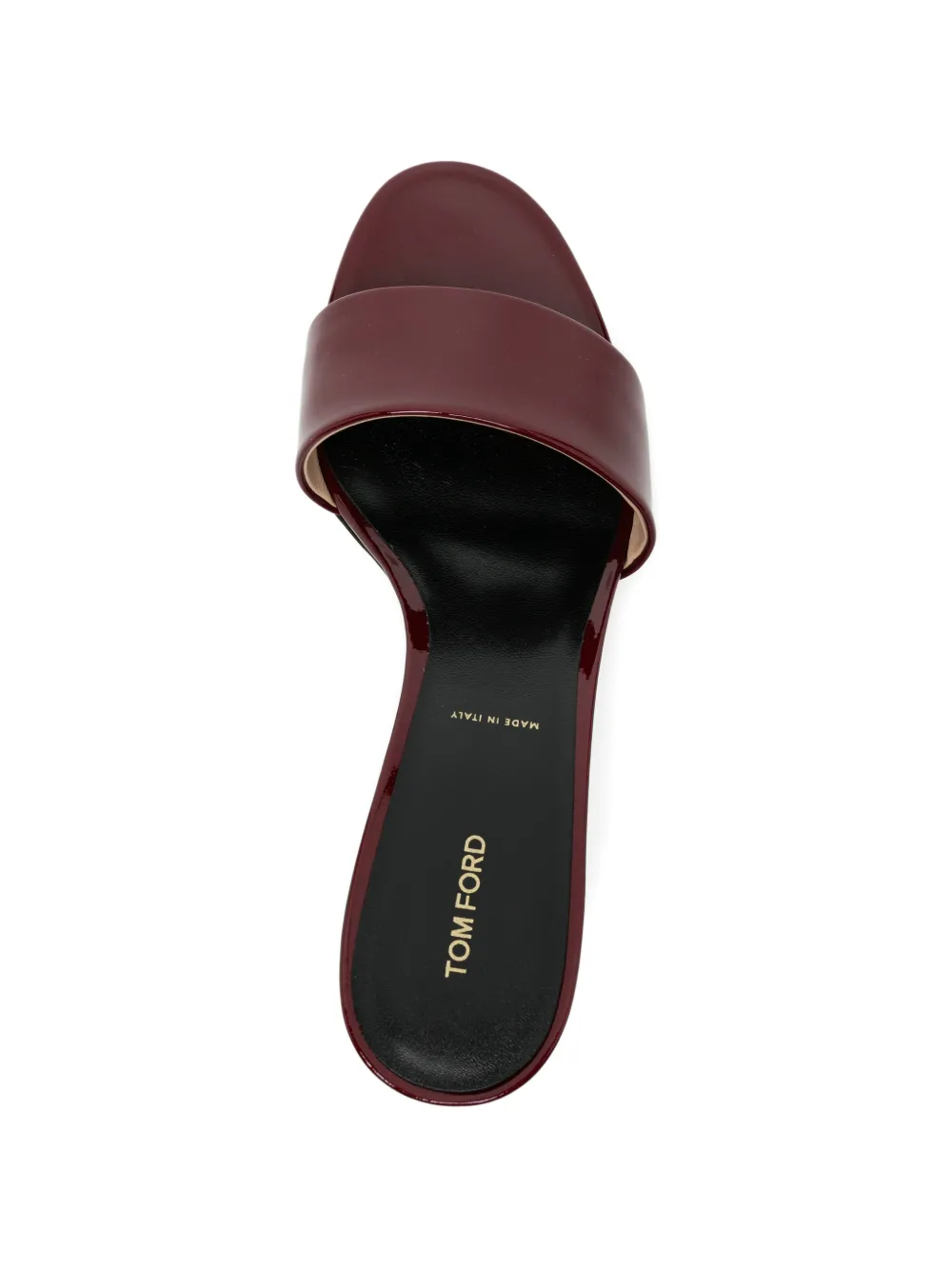 TOM FORD 60mm square heel sandals Rood