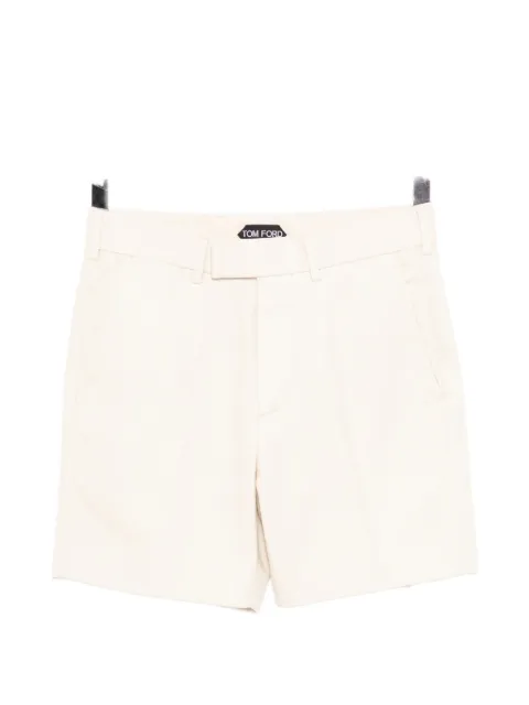 TOM FORD brushed tailored shorts