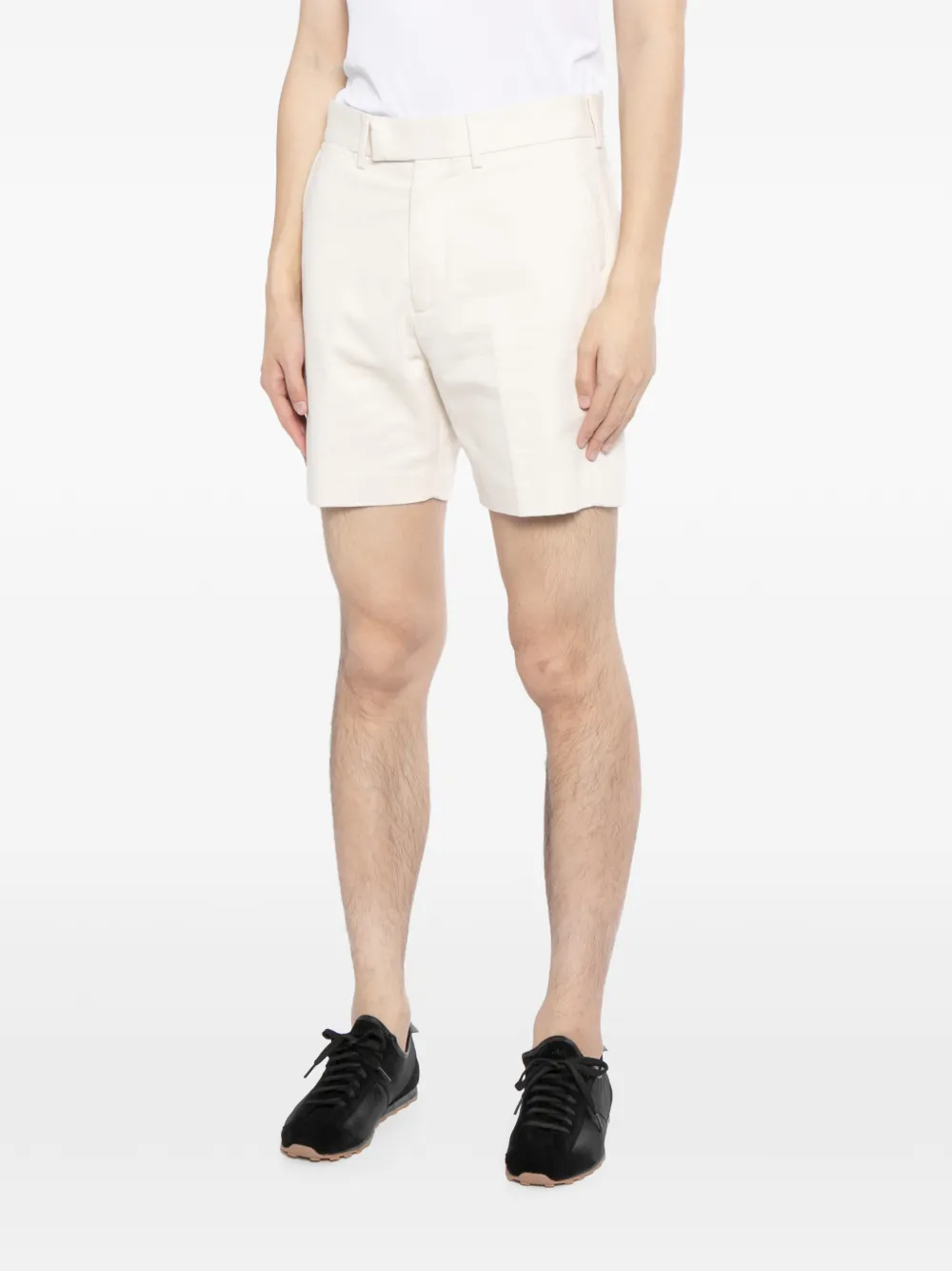  Tom Ford Brushed Tailored Shorts - Neutrals 