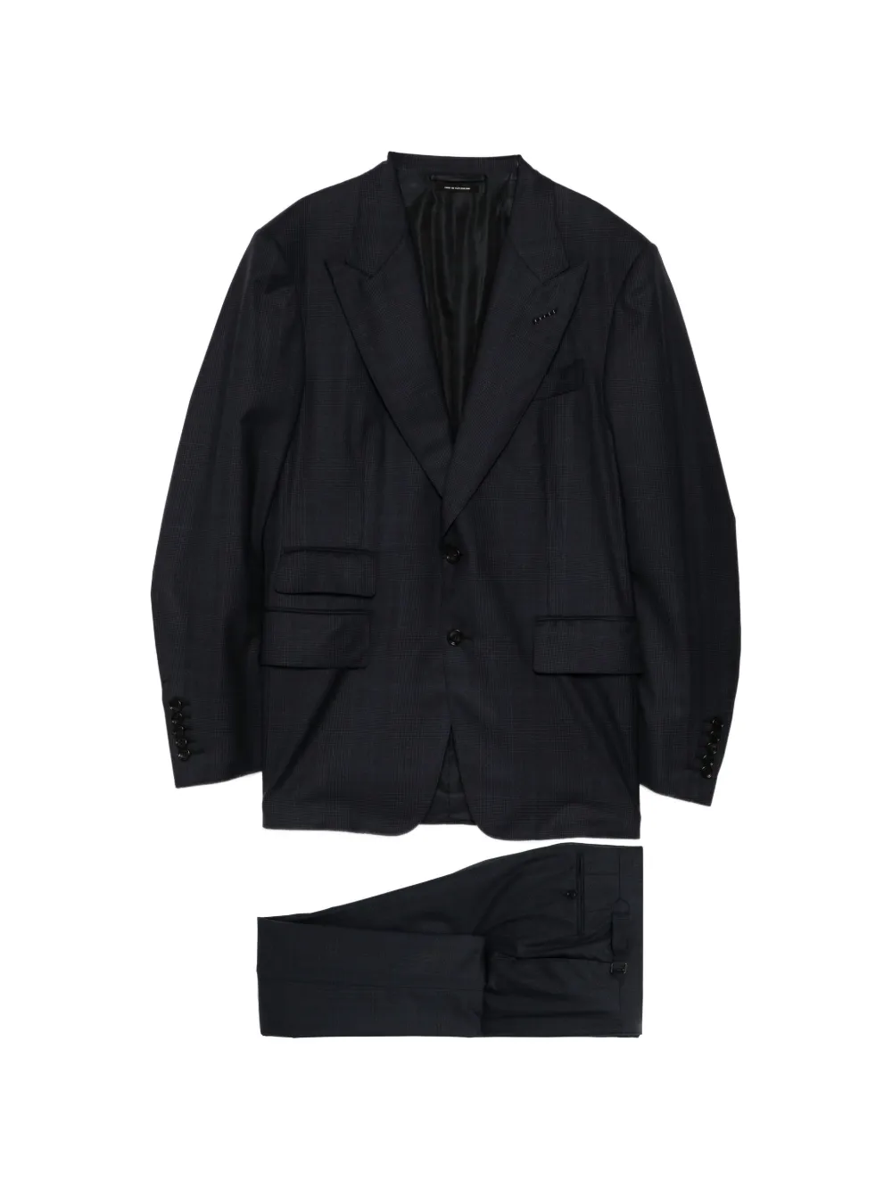 TOM FORD notched lapel suit - Blu