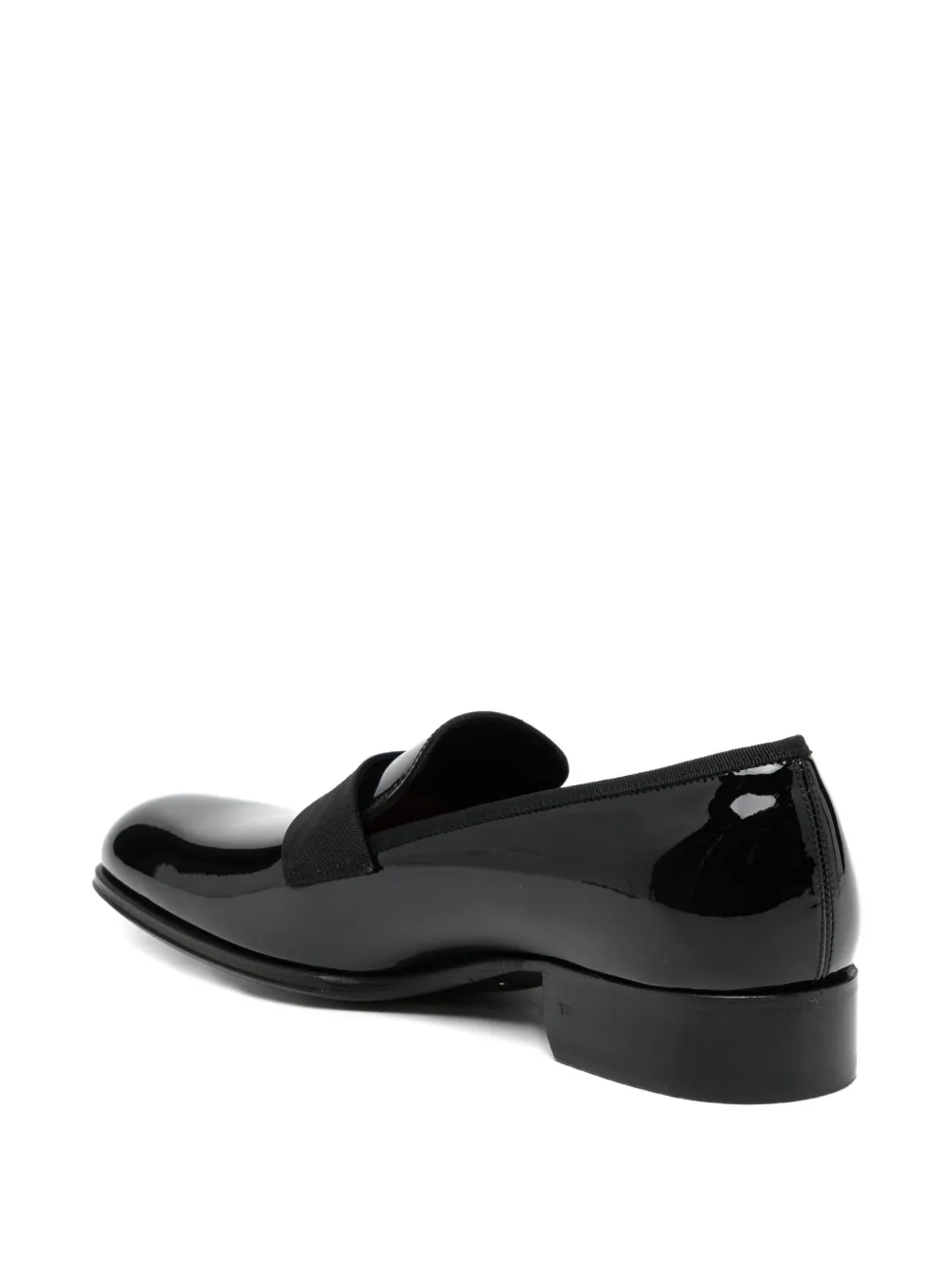 TOM FORD Lakleren loafers Zwart