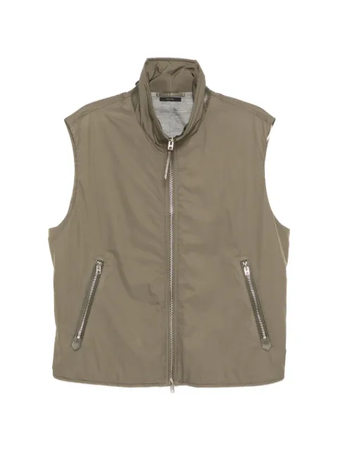 TOM FORD chaleco con cierre