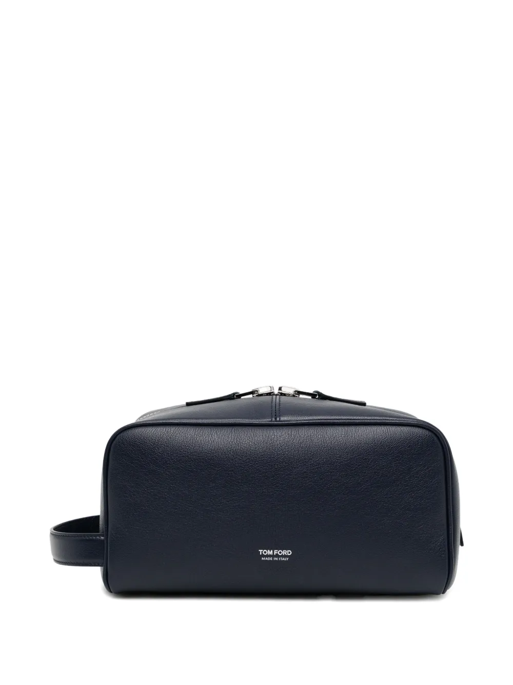 TOM FORD single handle wash bag - Blu