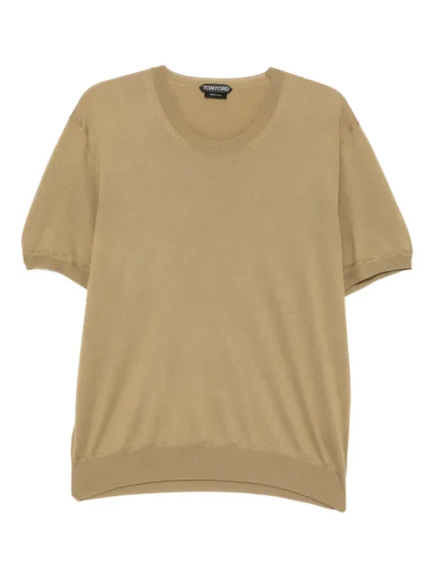 TOM FORD cotton crew neck top